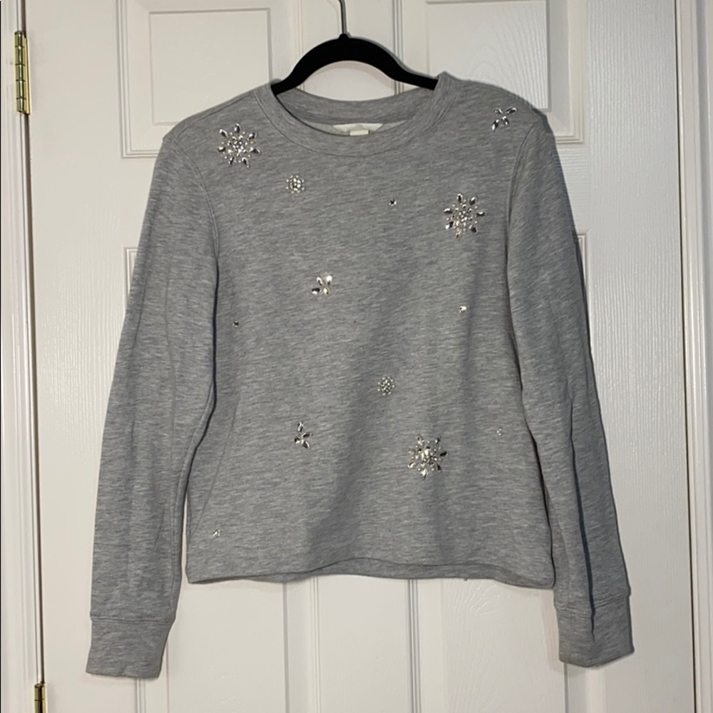 COPY - Women’s diamond and pearl embellished swea…